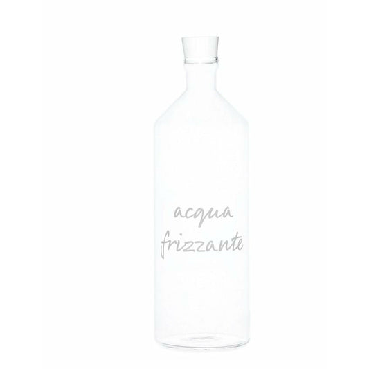 Bottiglia Decoro "Acqua Frizzante"