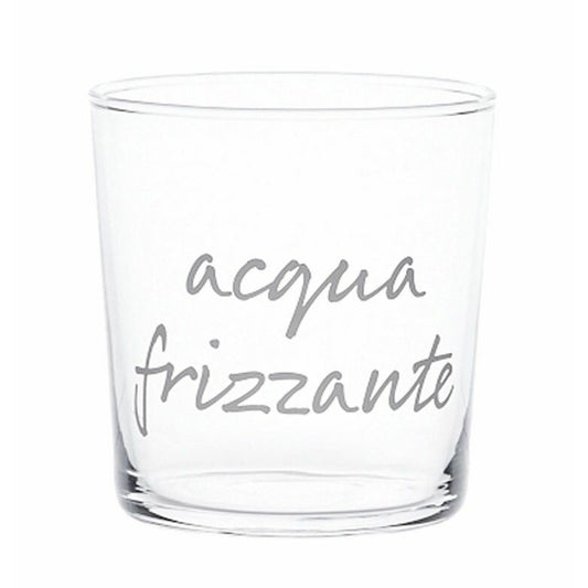 Bicchiere Decoro "Acqua Frizzante"