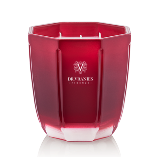 Candela Rosso Nobile Vaso Tormalina