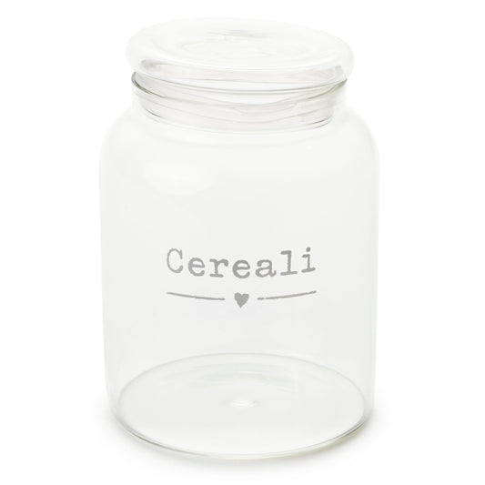 Barattolo Decoro "Cereali"