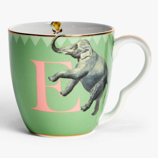 Alphabet Mug E for Elephant