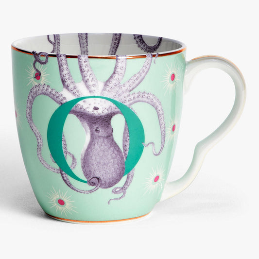 Alphabet Mug O for Octopus